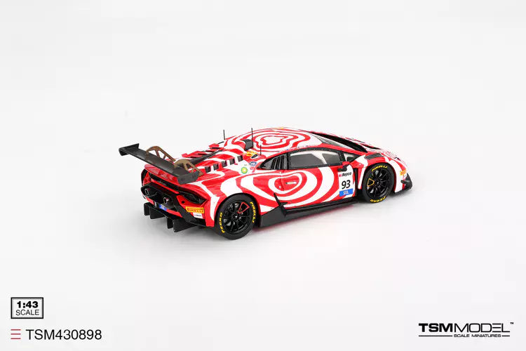 PRECOMMANDE - TSM Model TSM430898 1:43 - LAMBORGHINI Huracan GT3 EVO 2 N°93 Wall Racing 12H Bathurst 2024 T. D'Alberto - D. Wall - G. Denyer - A. Deitz