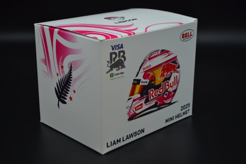 BELL Mini Helmet Helmet 1:2 - Liam Lawson - Visa Cash App Racing Bulls 2025
