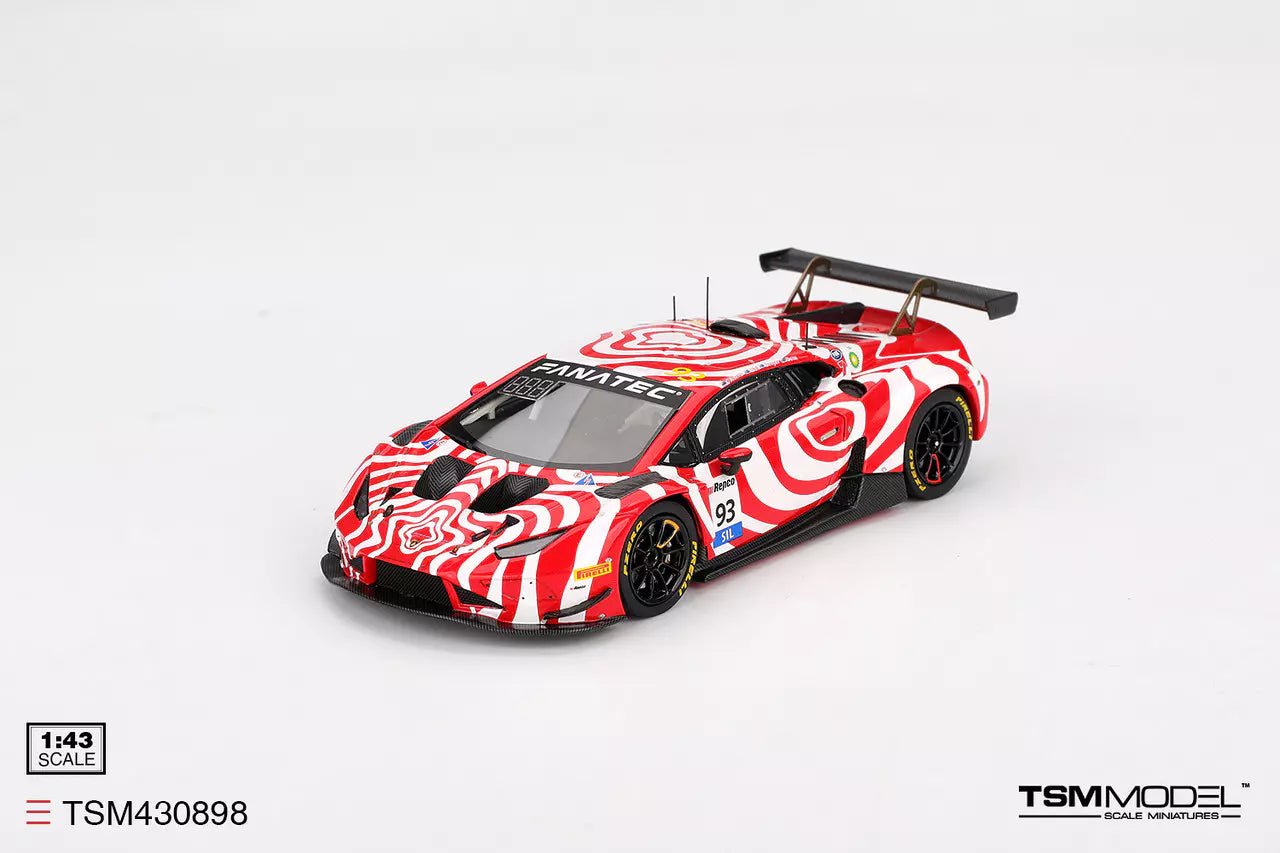 PRECOMMANDE - TSM Model TSM430898 1:43 - LAMBORGHINI Huracan GT3 EVO 2 N°93 Wall Racing 12H Bathurst 2024 T. D'Alberto - D. Wall - G. Denyer - A. Deitz