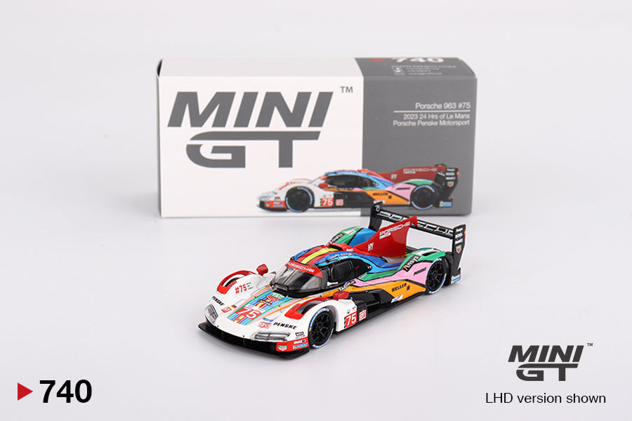 Mini GT MGT00740-L 1:64 - Porsche 963 N°75 Porsche Penske Motorsport Le Mans 24H 2023