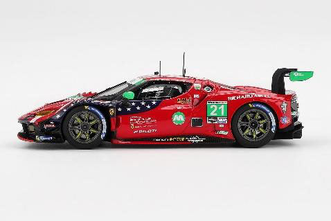 PRECOMMANDE - BBR Models CS015 1:43 - FERRARI 296 GT3 N°21 AF Corse Daytona 24H 2025 K. Cozzolino - A. Pier Guidi - L. Wadoux - S. Mann