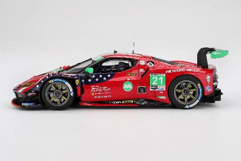 PRECOMMANDE - BBR Models CS18012 1:18 - FERRARI 296 GT3 N°21 AF Corse Daytona 24H 2025 K. Cozzolino - A. Pier Guidi - L. Wadoux - S. Mann