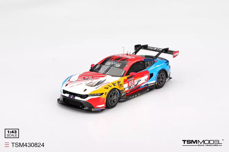 PRECOMMANDE - TSM Model TSM430824 1:43 - FORD Mustang GT3 N°65 Ford Multimatic Motorsports IMSA Laguna Seca 2024 D. MĂŒller - J. Hand