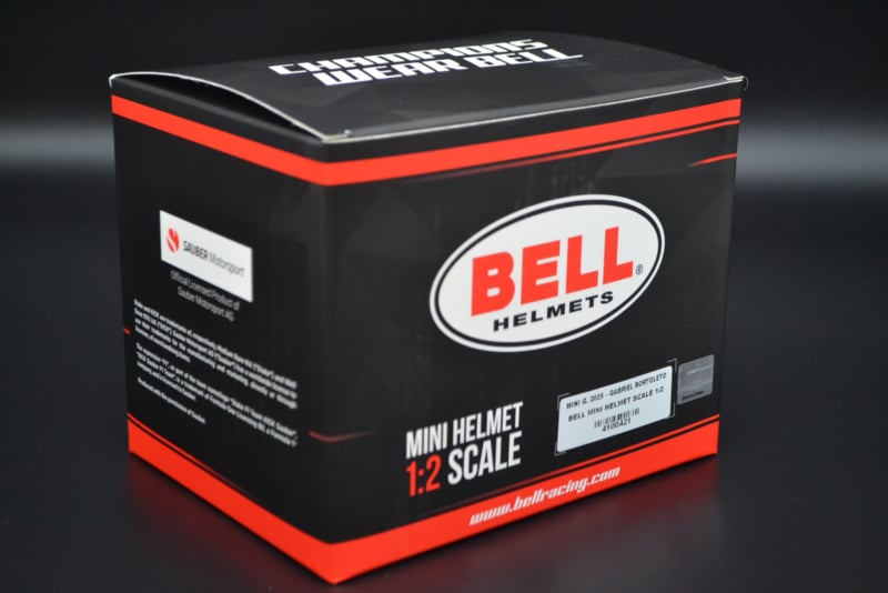 BELL Mini Helmet Helmet 1:2 - Gabriel Bortoleto - Stake F1 Team Kick Sauber - 2025