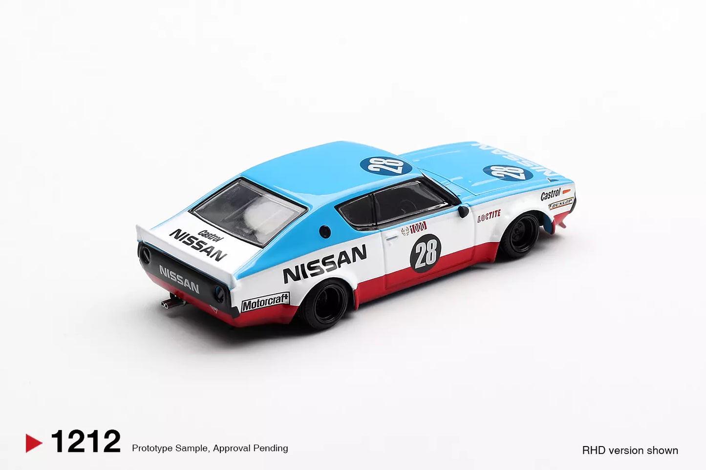 PRECOMMANDE - Mini GT MGT01212-R 1:64 - NISSAN GT-R (KPGC110) Skyline Kenmeri Liberty Walk Nissan Racing 75 Concept 2024