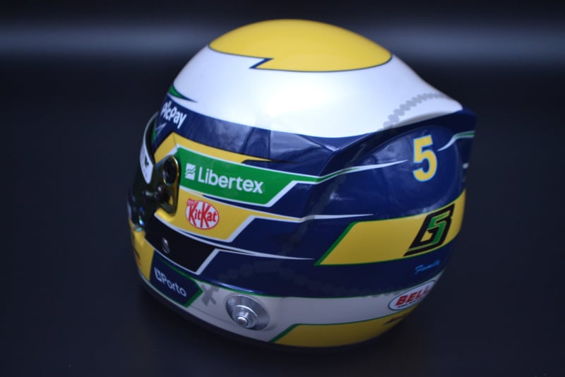 BELL Mini Helmet Helmet 1:2 - Gabriel Bortoleto - Stake F1 Team Kick Sauber - 2025