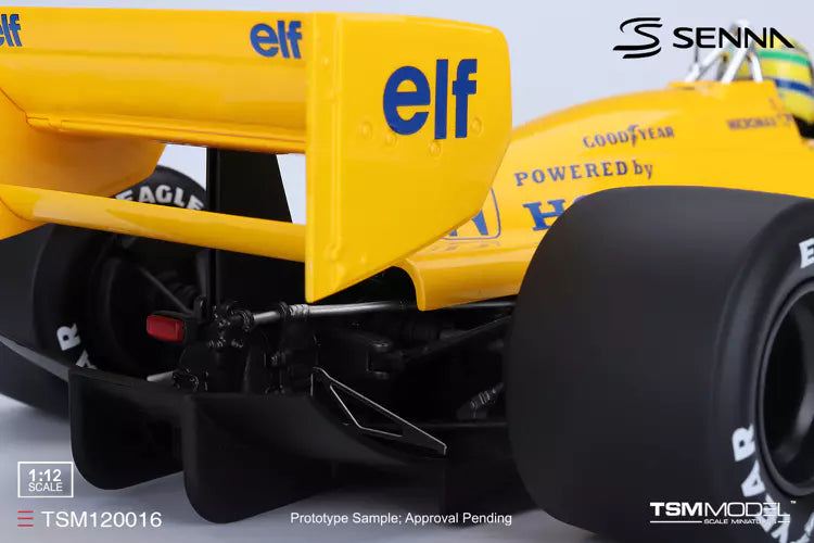 PRECOMMANDE - TSM Model TSM120016 1:12 - LOTUS 99T N°12 Winner MONACO GP 1987 Ayrton Senna