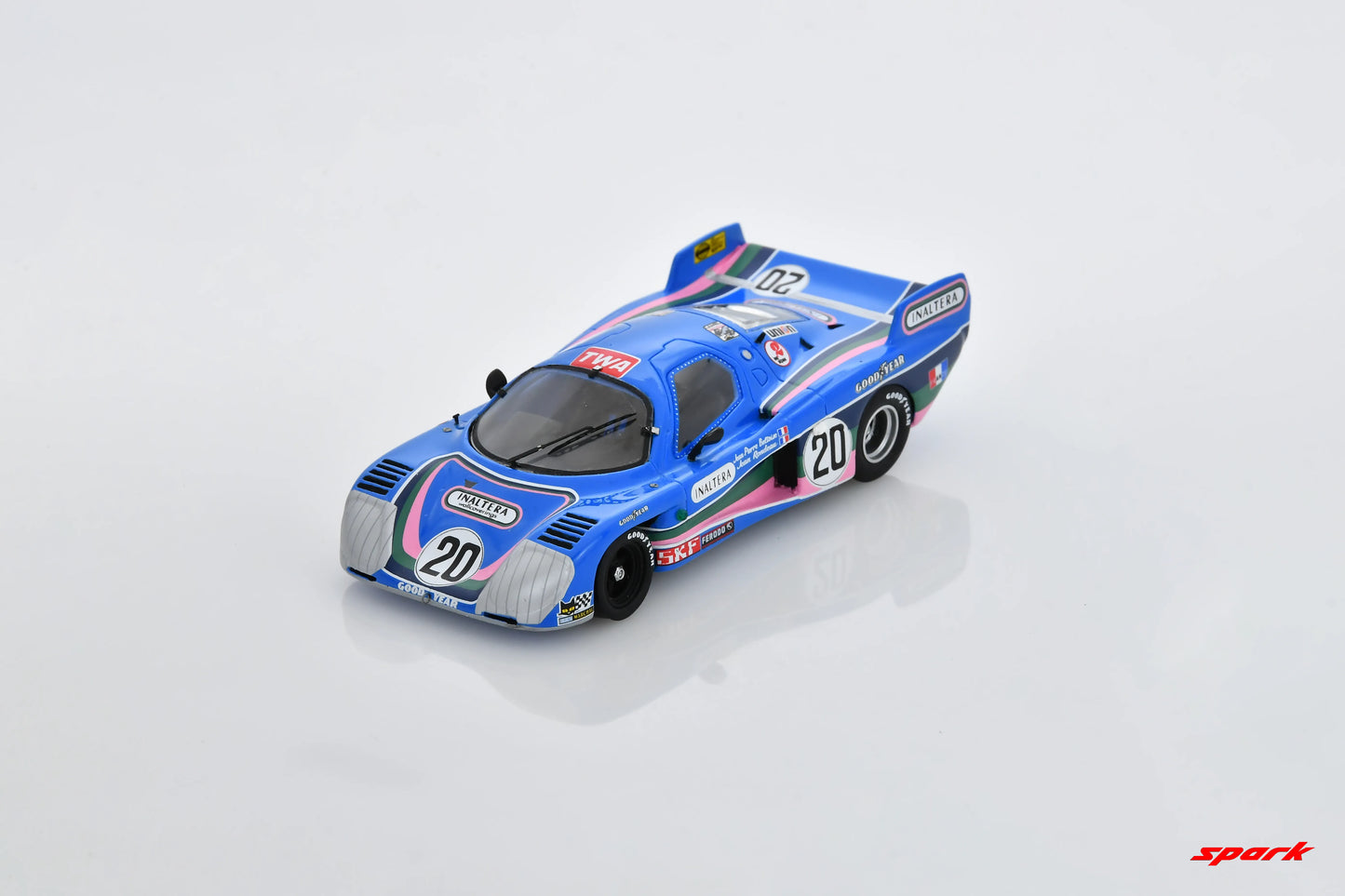 PRECOMMANDE - Spark US236 1:43 - Inaltera No.20 Daytona 24H 1977 J-P. Beltoise - J. Rondeau Limited (300ex.)