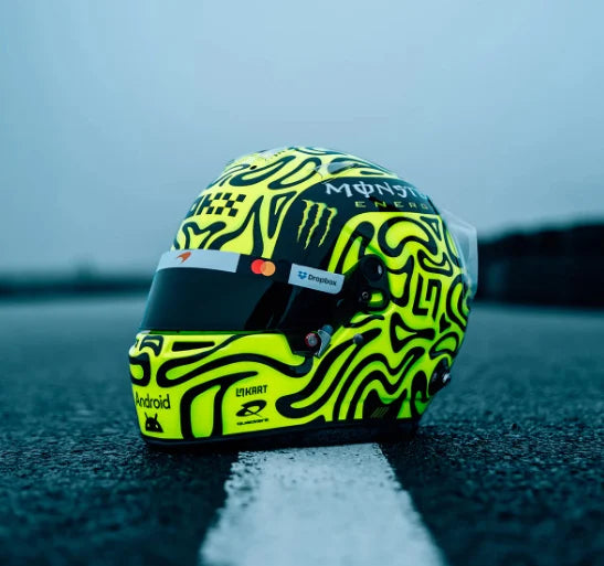 PRECOMMANDE - BELL Mini Helmet Casque 1:2 - Lando Norris – McLaren F1 2026 Season Helmet