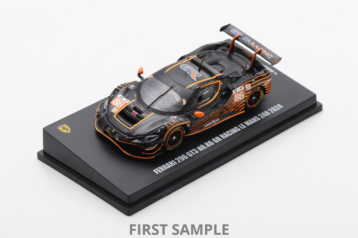 PRECOMMANDE - Looksmart LS64017LM 1:64 - Ferrari 296 GT3 No.86 GR Racing Le Mans 24H 2024 M. Wainwright – D. Serra – R. Pera