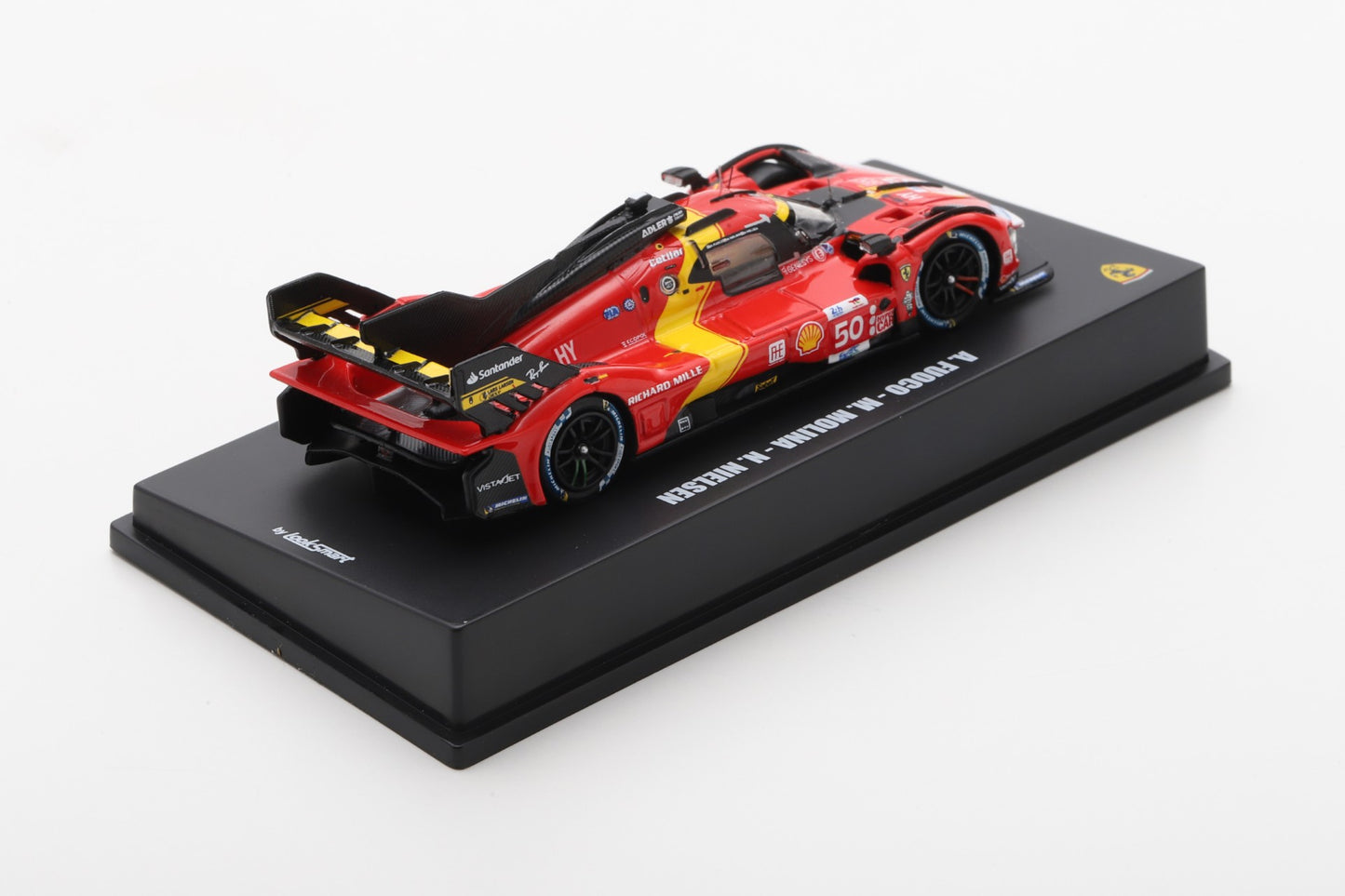 PRECOMMANDE - Looksmart LS64005LM 1:64 - Ferrari 499P No.50 Ferrari AF Corse 5th Le Mans 24H 2023 A. Fuoco – M. Molina – N. Nielseni