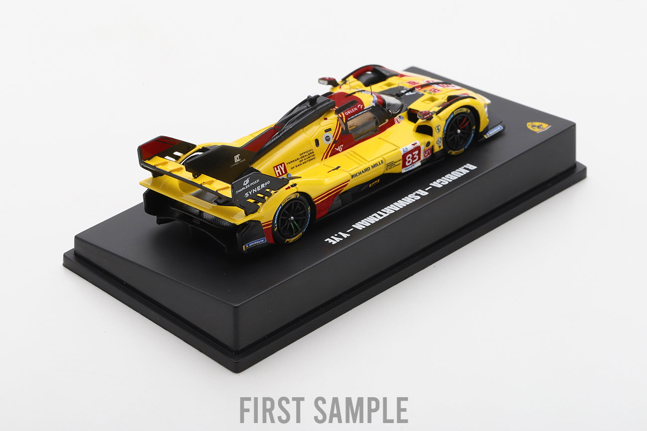 PRECOMMANDE - Looksmart LS64007LM 1:64 - Ferrari 499P No.83 AF Corse Le Mans 24H 2024 R.Kubica – R.Shwartzman – Y.Ye
