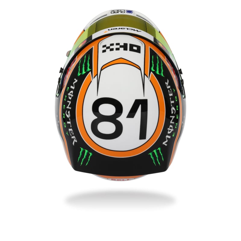 BELL Mini Helmet Helmet 1:2 - Oscar Piastri - McLaren Formula 1 Team - Monaco GP 2025