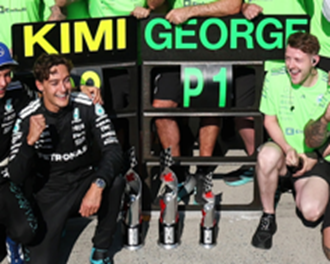 PRECOMMANDE - Spark 18S1013 1:18 - MERCEDES W16 N°63 Mercedes-AMG PETRONAS Formula One Team Winner Canadian GP 2025 George Russell