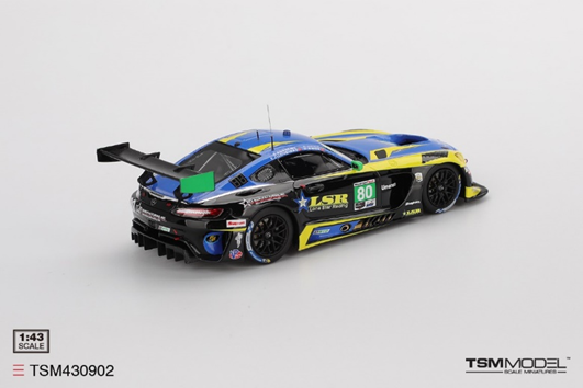 PRE-ORDER - TSM Model TSM430902 1:43 - MERCEDES-AMG GT3 EVO N°80 Lone Star Racing IMSA 24H Daytona 2025 R. Aron - E. Filgueiras - S. Andrews - D. Knox