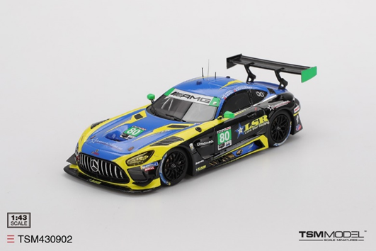 PRE-ORDER - TSM Model TSM430902 1:43 - MERCEDES-AMG GT3 EVO N°80 Lone Star Racing IMSA 24H Daytona 2025 R. Aron - E. Filgueiras - S. Andrews - D. Knox
