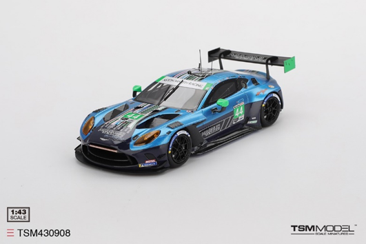 PRE-ORDER - TSM Model TSM430908 1:43 - ASTON MARTIN Vantage GT3 EVO N°44 Magnus Racing IMSA 24H Daytona 2025 N. Thiim - S. Pumpelly - A. Lally - J. Potter