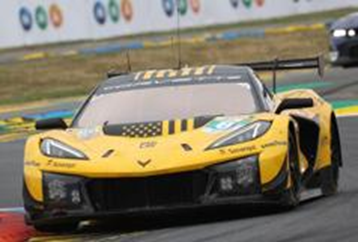 PRECOMMANDE - Spark 18S1078 1:18 - Corvette Z06 LMGT3.R No.81 TF SPORT 3rd LMGT3 class Le Mans 24H 2025 T. Van Rompuy - R. Andrade - C. Eastwood