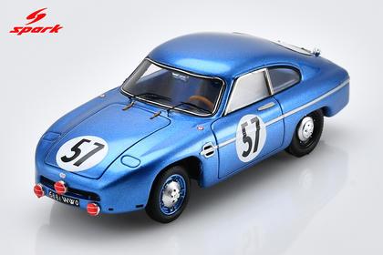 PRECOMMANDE - Spark S8336 1:43 - DB HBR5 Coupé Allégé Panhard N°57 24H Le Mans 1957 B. Deviterne - M. Lailler