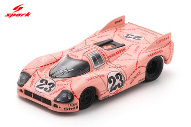 PRECOMMANDE - Spark 64S233 1:64 - PORSCHE 917/20 ""Pink Pig"" N°23 24H Le Mans 1971 R. Joest - W. Kauhsen