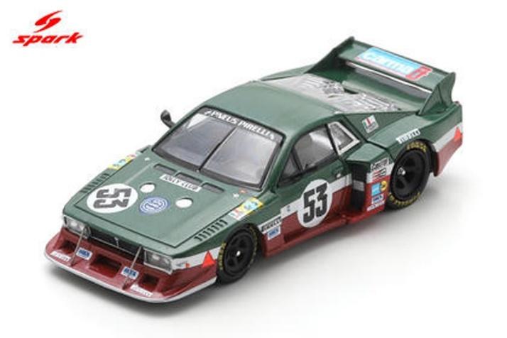 PRECOMMANDE - Spark 64S155 1:64 - LANCIA Beta Montecarlo Turbo N°53 24H Le Mans 1980 C. Facetti - M. Finotto