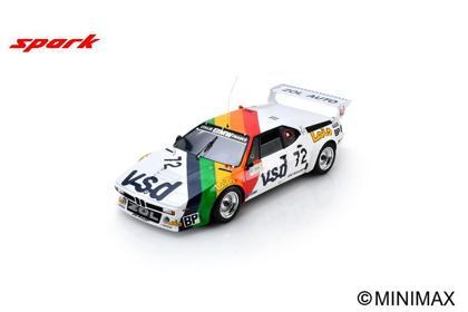 PRECOMMANDE - Spark 18S615 1:18 - BMW M1 No.72 Le Mans 24H 1981 P-F. Rousselot - F. Servanin - L. Ferrier