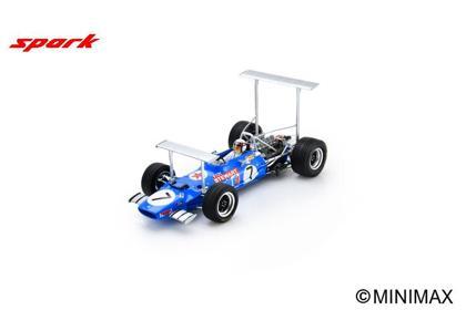 PRECOMMANDE - Spark 18S612 1:18 - Matra MS10 No.7 Winner South African GP 1969 Jackie Stewart