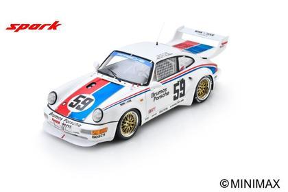 PRECOMMANDE - Spark 18US022 1:18 - Porsche 964 Turbo S LM No.59 7th 12H Sebring 1993 W. Rohrl - H-J. Stuck - H. Haywood Limited (300ex.)
