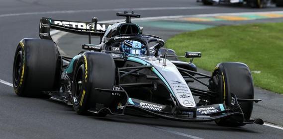 PRECOMMANDE - Spark 64S140 1:64 - MERCEDES-AMG W17 N°63 Mercedes AMG Petronas F1 Team Winner Australian GP 2026 George Russel