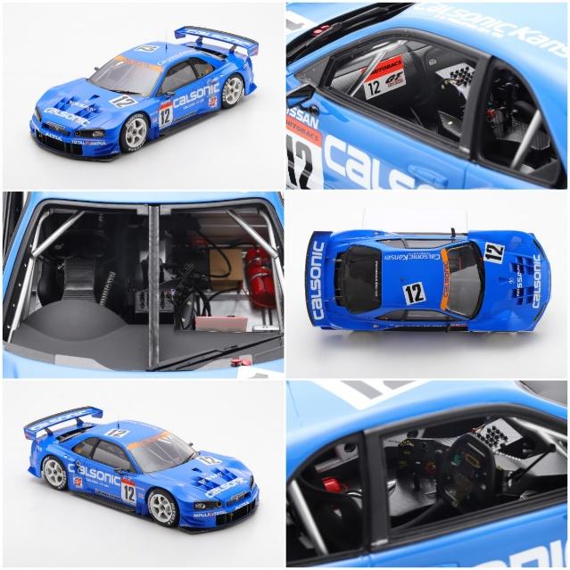 PRECOMMANDE - Spark 12SJ002 1:12 - NISSAN Skyline GT-R (R34) N°12 JGTC GT500 2003 B. Tréluyer - Y. Ide