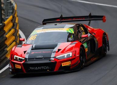 PRECOMMANDE - Spark SA307 1:43 - Audi R8 LMS GT3 (Evo II) No.46 Audi Sport Asia Team Phantom Macau GT Cup - FIA GT World Cup 2025 Joel ERIKSSON Limited (300ex.)