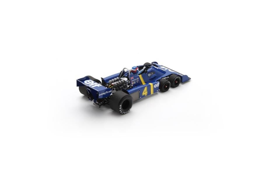 PRECOMMANDE - Spark 18S1028 1:18 - Tyrrell P34 No.4 2nd Sweden GP 1976 Patrick Depailler