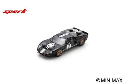 PRECOMMANDE - Spark 43LM66 1:43 - Ford Mk II No.2 Winner 24H Le Mans 1966 B. McLaren - C. Amon