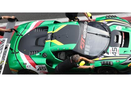PRECOMMANDE - Looksmart LSRC228 1:43 - FERRARI 296 GT3 EVO N°45 Rinaldi Racing 24H Spa 2026 R. Duran - D. Medler - D. Perel - A. Balzan