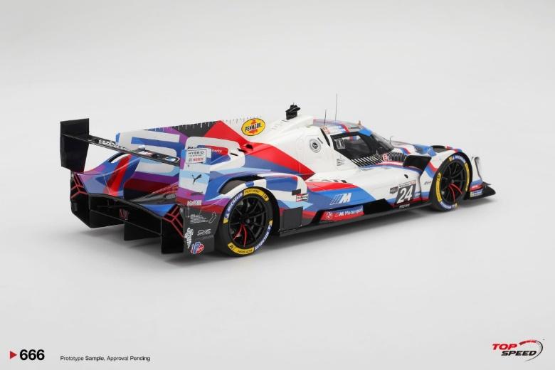 PRECOMMANDE - Top Speed TS0666 1:18 - BMW M Hybrid V8 N°24 BMW M Team RLL SEBRING 12H 2025 P. Eng - D. Vanthoor - K. Magnussen
