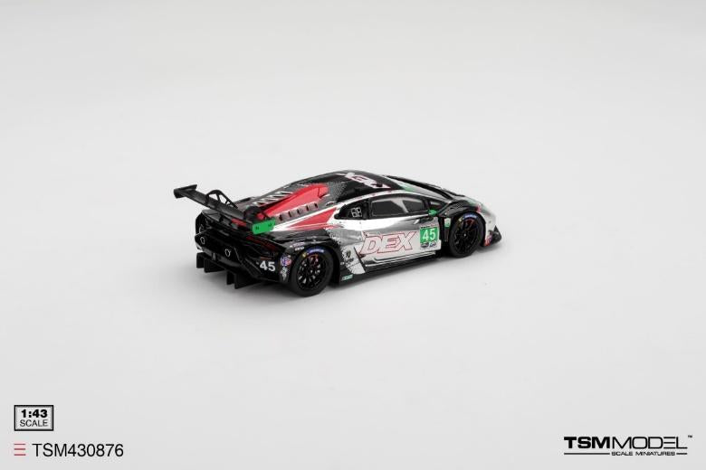 PRECOMMANDE - TSM Model TSM430876 1:43 - LAMBORGHINI Huracan GT3 EVO2 N°45 Dex Wayne Taylor Racing Daytona 24H 2025 K. Marcelli - G. Doyle - T. Hindman - D. Formal