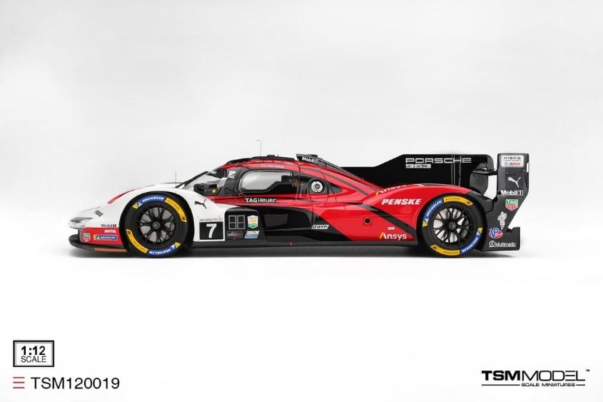 PRECOMMANDE - TSM Model TSM120019 1:12 - PORSCHE 963 N°7 Porsche Penske Motorsport Winner Daytona 24H 2025 F. Nasr - L. Vanthoor - N. Tandy