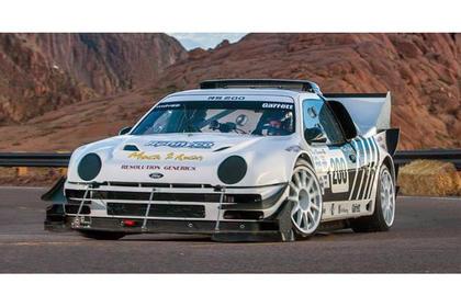 PRECOMMANDE - Spark S7749 1:43 - FORD RS 200 Pikes Peak 2013 Mark Rennison