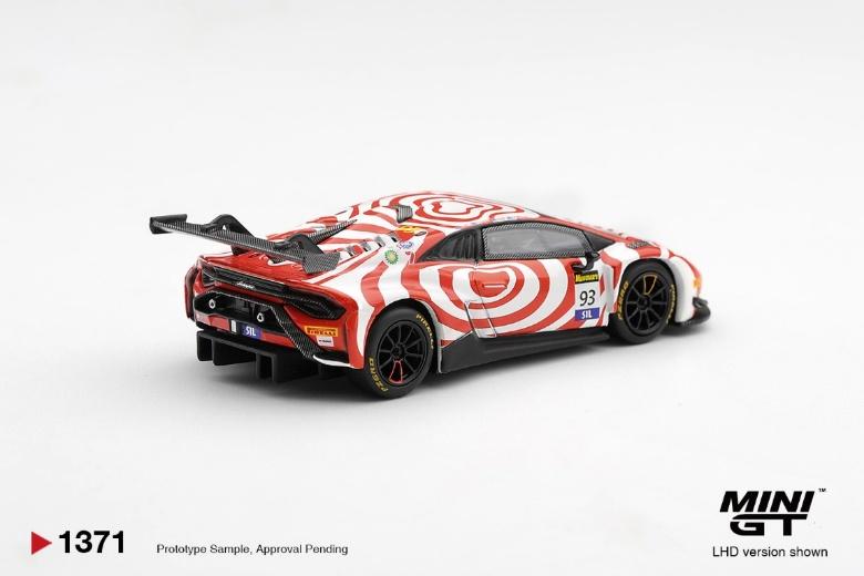 PRECOMMANDE - Mini GT MGT01371-L 1:64 - LAMBORGHINI Huracan N°93 Wall Racing Winner Silver Cup 9th 12H Bathurst 2025 T. D'Alberto - B. Leitch - G. Denyer - A. Deitz