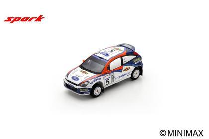 PRECOMMANDE - Spark S6209 1:43 - Ford Focus WRC 02 No.5 Winner Safari Rally 2002 C. McRae - N. Grist