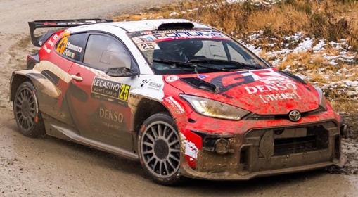 PRECOMMANDE - Spark S6926 1:43 - TOYOTA GR Yaris N°25 PRINTSPORT Rallye Monte Carlo 2026 Y.Yamamoto - J. Fulton