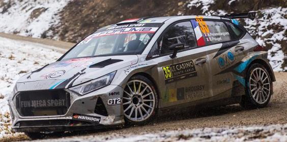 PRECOMMANDE - Spark S6930 1:43 - HYUNDAI i20 N N°35 ARTHUR PELAMOURGUES Rallye Monte Carlo 2026 A. Pelamourgues - B. Pouget