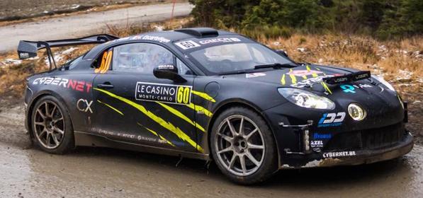 PRECOMMANDE - Spark S6936 1:43 - ALPINE A110 N°60 ARMAND FUMAL Rallye Monte Carlo 2026 A. Fumal - J. Escartefigue