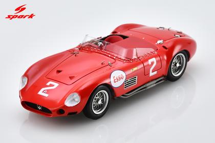 PRECOMMANDE - Spark US453 1:43 - MASERATI 300s N°2 Winner Cuba 1957 Juan Manuel Fangio (Limited 300ex.)
