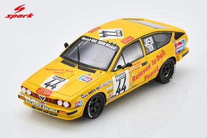PRECOMMANDE - Spark SB548 1:43 - ALFA ROMEO GTV6 Jolly Club N°44 Milano 1983 R. van Hove - A. Lierneux - F. Polak (Limited 300ex.)