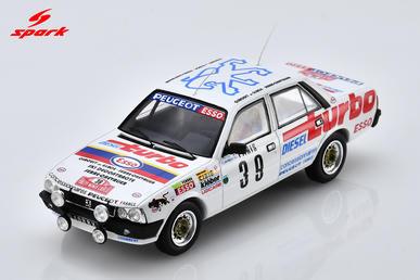 PRECOMMANDE - Spark S2618 1:43 - PEUGEOT 505 Turbo Diesel N°39 Rallye Monte Carlo 1981 C. Laurent - J. Marche