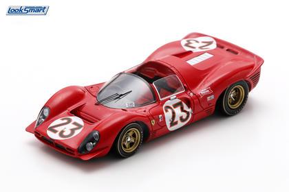 PRECOMMANDE - Looksmart LSRC161 1:43 - FERRARI 330 P3/P4 N°23 Winner 24H Daytona 1967 L. Bandini - C. Amon