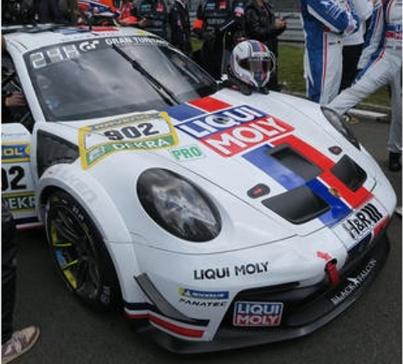 PRECOMMANDE - Spark SG1046 1:43 - PORSCHE 911 GT3 Cup (992) N°902 Team Liqui Moly by Black Falcon 24H NĂŒrburgring 2026 R. Harrison - N. Nagelsdiek - R. Rennhofer - L. Wassertheurer (Limited 300ex.)