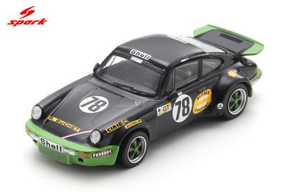 PRECOMMANDE - Spark 64S026 1:64 - PORSCHE 911 Carrera RS N°78 24H Le Mans 1975 B. Wollek - C. Grandet