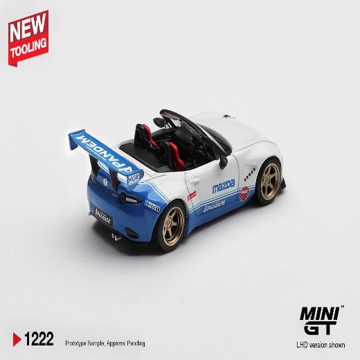 PRECOMMANDE - Mini GT MGT01222-L 1:64 - MAZDA MX-5 Miata (ND) Pandem IMSA 2025